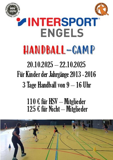 Handballcamp Flyer H2025